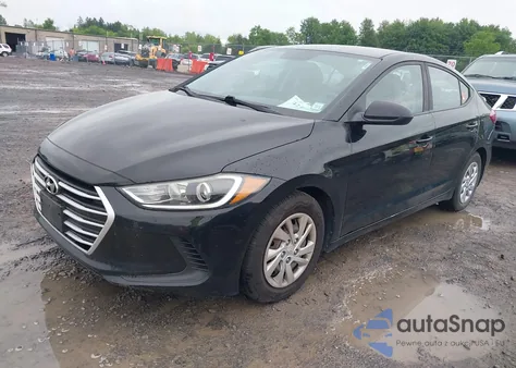 2017 Hyundai Elantra Se from USA, damaged, VIN KMHD74LF1HU407314